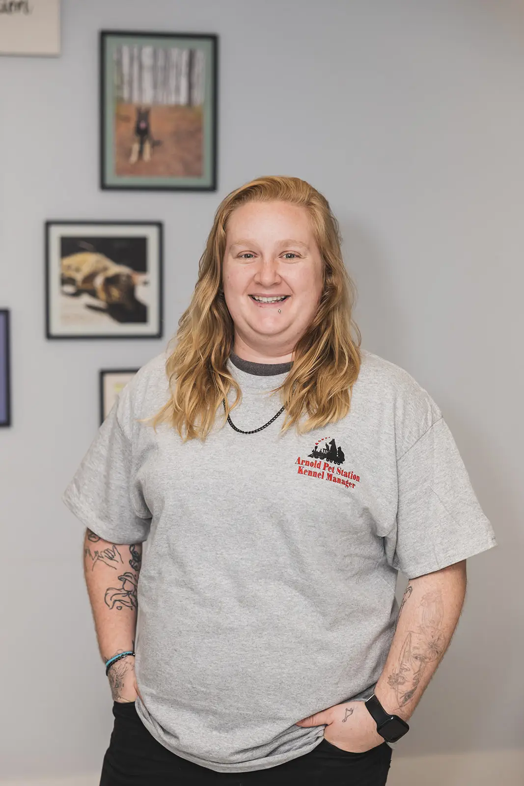 Brandi Topper, Kennel Manager of Arnold Pet Station in Arnold, MD.