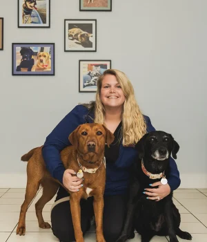 Katie Sturgill, Practice Manager of Arnold Pet Station in Arnold, MD.