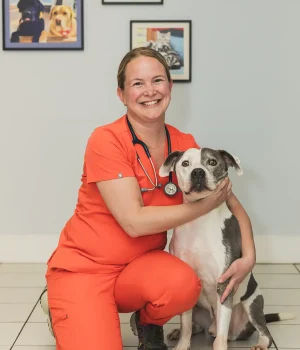 Dr. Lindsay Laird, Medical Director of Arnold Pet Station in Arnold, MD.